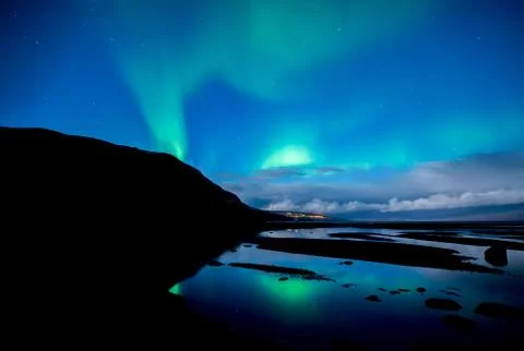 Northern lights Stock Photos