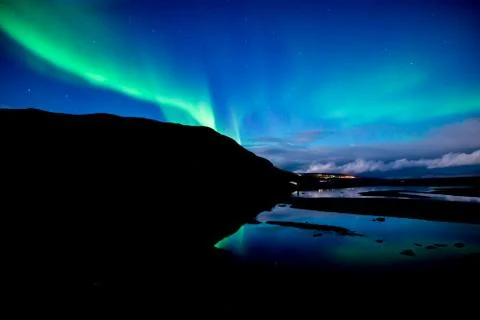 Northern lights Stock Photos