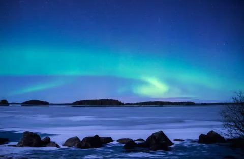 Northern lights Stock Photos