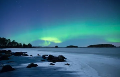 Northern lights Stock Photos