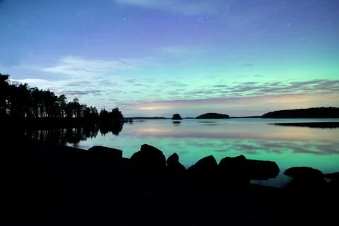 Northern lights Stock Photos