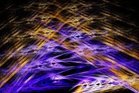 Northern Lights. The rays of spotlights. Stock Illustration