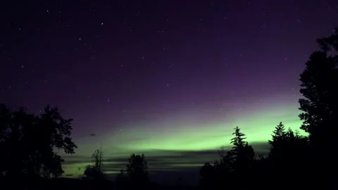Northern lights timelapse hd Stock Footage 296314305