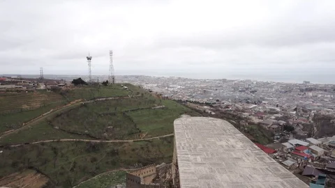 Northern part of Derbent Stock Footage 106836327