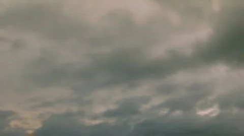 Northern storm clouds time laps II t1010B Stock Footage 719536