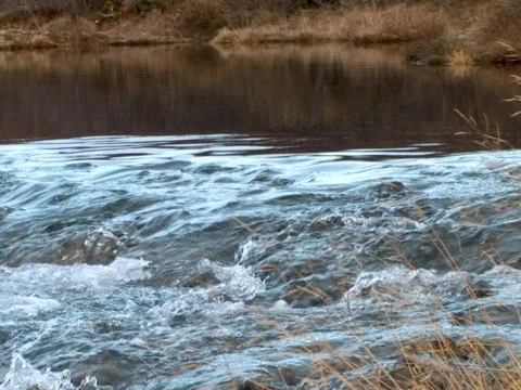 Northern Stream Stock Footage 490372