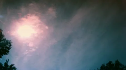 Northern sun and clouds time lapse t3337E Stock Footage 10902160