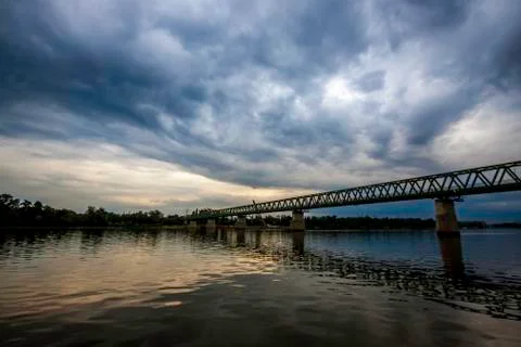 Northern trainbridge Stock Photos