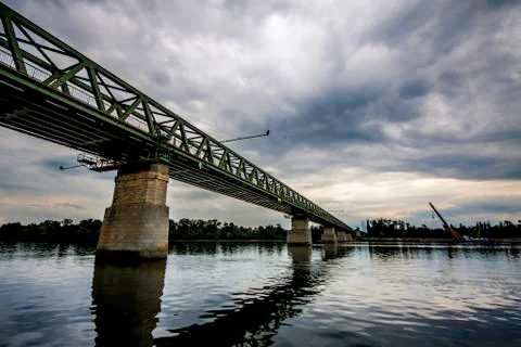 Northern trainbridge 스톡 사진