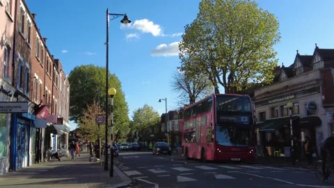 Northfields, Ealing West London Stock Footage 221437347