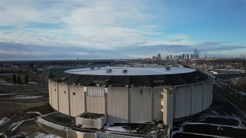 Northlands Coliseum Video stock 332250642