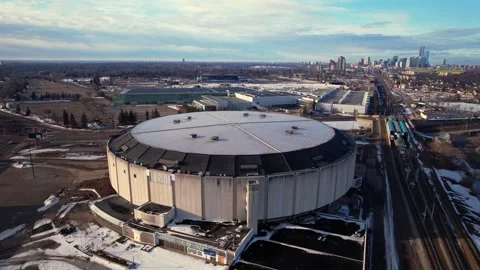 Northlands Coliseum Video stock 332250662