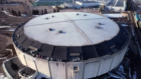 Northlands Coliseum Video stock 332250790