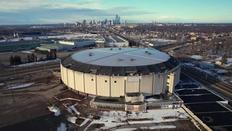 Northlands Coliseum Stock-Footage 332250800