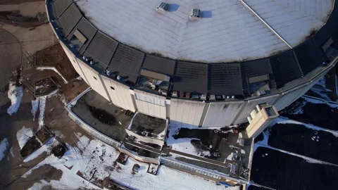 Northlands Coliseum Stock Footage 332250830