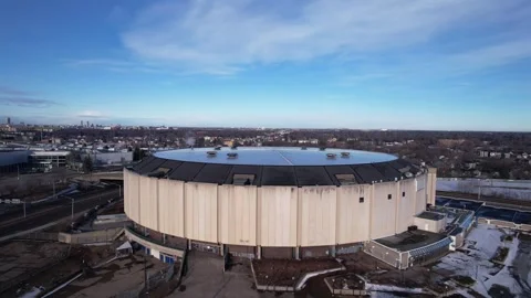 Northlands Coliseum Stock Footage 332250981
