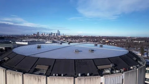 Northlands Coliseum Stock Footage 332251293