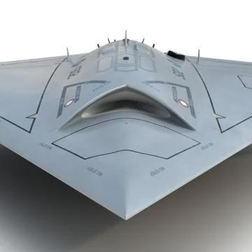 Northrop Grumman X-47B UAV 2 ~ 3D Model #91608320 | Pond5