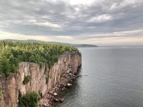 Northshore Klippen Stock Photos