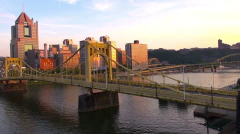 NorthShorePittsburgh5 Stock Footage 46374494