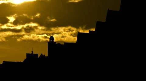 Norway Brygge sunset Stock Footage 10726041