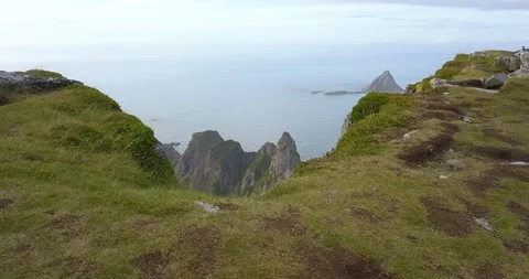 Norway - Cliff (drone) Stock-Footage 106133966