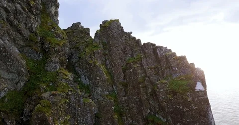 Norway - Cliff side (drone) Stock-Footage 106133307
