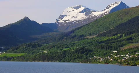 Norway fjords Stock Footage 312314736