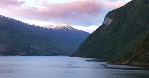 Norway fjords Stock Footage 312314880