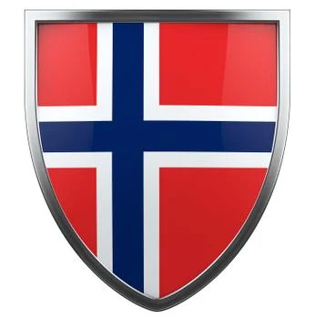 Norway flag Stock Illustration