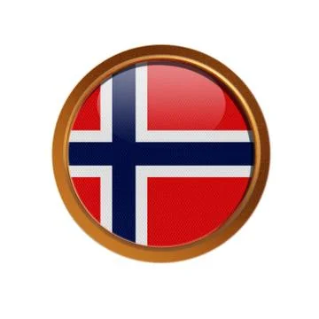 Norway flag Stock Illustration