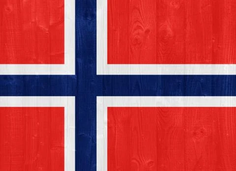 Norway flag Stock Photos