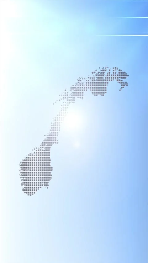 Norway Map Opener Stock Footage 276973227