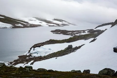 Norway mountain Stock Photos