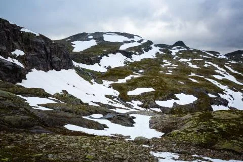 Norway mountain Stock-Fotos