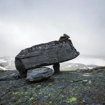 Norway mountain Stock Photos