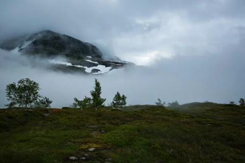 Norway mountain Stock Photos