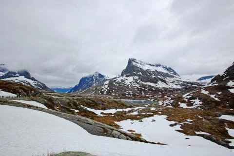 Norway mountains Foto stock