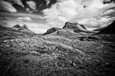 Norway mountains Stock Photos