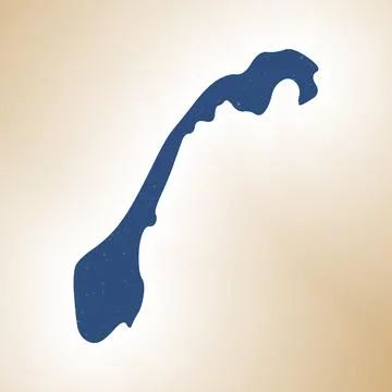 Norway shape on gradient background. Country map with scratch texture . Nor.. Stock Illustration
