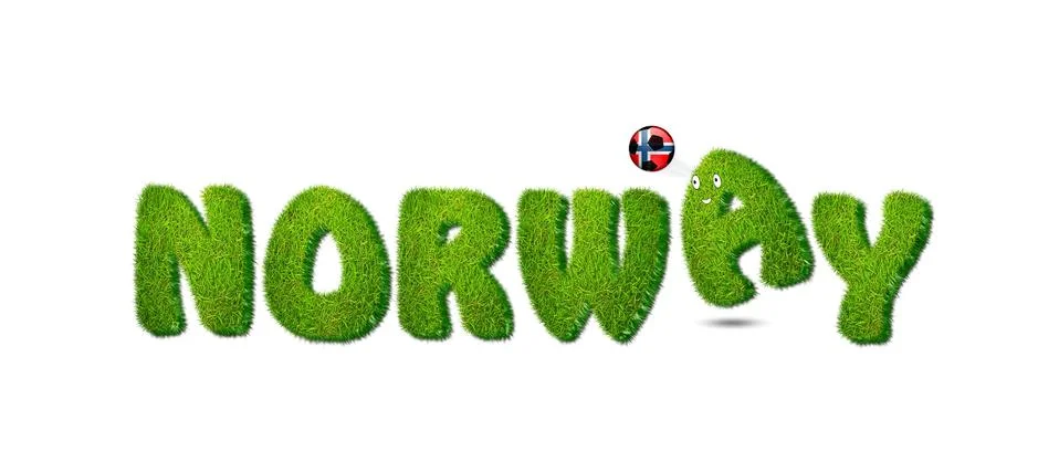 Norway soccer. Stock Illustration