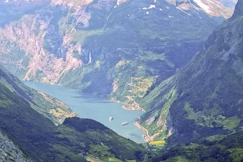 Norway in summer Stock Photos