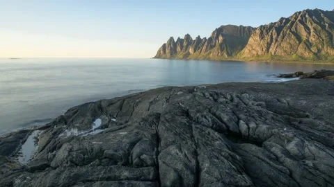 Norway Timelapse Beach View Stock Footage 153283908