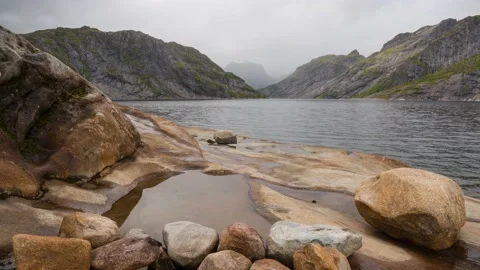 Norway Timelapse Lake Stock Footage 153279501