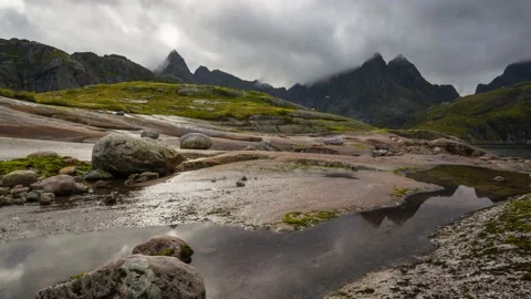 Norway Timelapse Lake Stock Footage 153279910