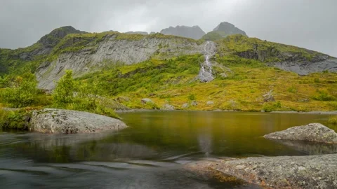 Norway Timelapse Lake Stock Footage 153281512