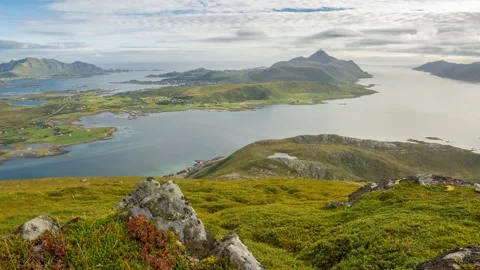Norway Timelapse Ocean View Stock Footage 153274045
