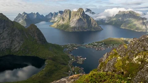 Norway Timelapse Summit Stock Footage 153282360