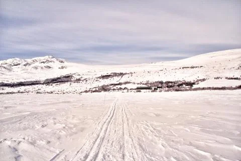 Norway in winter Stock Photos