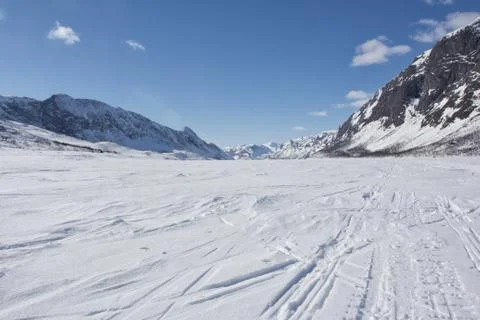 Norway in winter Stock Photos